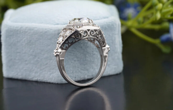 when did engagement rings start